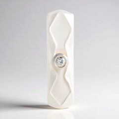 Ciondolo in argento con Diamante I1 (G)