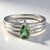 Anello in argento con Apatite Russa