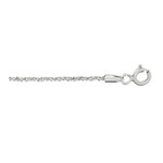 Silber-Criss-Cross-Kette - 2,87 g - 50 cm