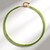 Collana in argento con Peridoto