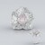 Bague en argent et Quartz Fleur de Lys (SAELOCANA)