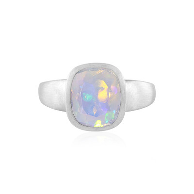 Bague en argent et Opale Welo