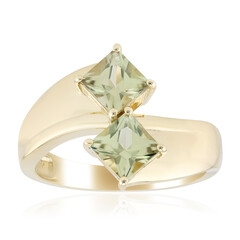 Anillo en oro con Diáspora de color cambiante