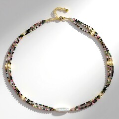 Collana in argento con Perla d'Acqua Dolce Bianca