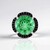 Ciondolo in argento con Quarzo Verde Smeraldo