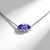 Collana in oro con Tanzanite AAA