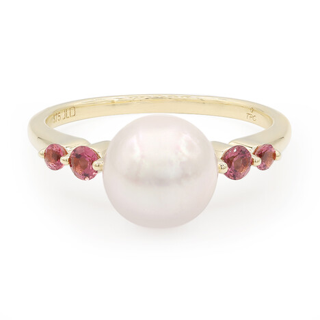 Anello in oro con Perla Akoya (TPC)