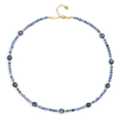Collar en plata con Cianita de Nepal