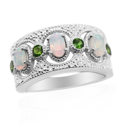 Welo-Opal-Silberring