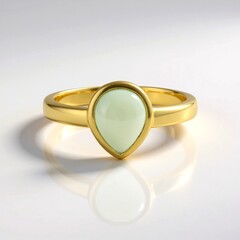 Anello in argento con Calcedonio Acqua