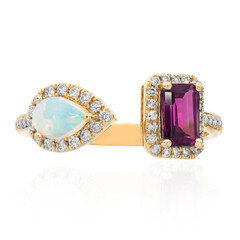 Bague en or et Grenat Rhodolite (CIRARI)
