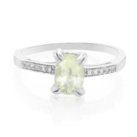 Anello in argento con Ortoclasio