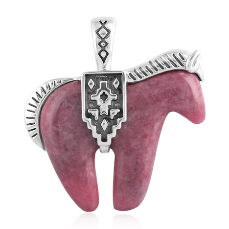 Ciondolo in argento con Rodonite (Desert Chic)