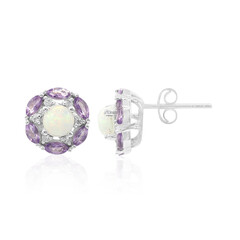 Pendientes en plata con Ópalo de Welo