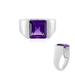 Sibirischer Amethyst-Silberring
