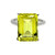 Bague en argent et Quartz de l'Ouro Verde