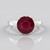 Anello in argento con Rubino Bemainty
