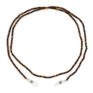 Tigerauge-Brillenkette