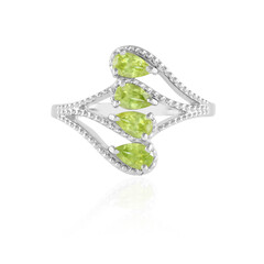 Zilveren ring met Sfeenkristallen