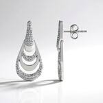 Orecchini in oro con Diamante IF (G) (de Melo Gold)
