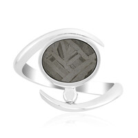 Anillo en plata con Meteorito Aletai