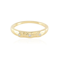 I2 (I) Diamant-Silberring