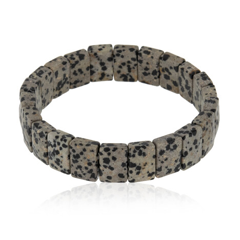 Brazalete con Jaspe Dálmata
