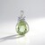 Ciondolo in argento con Ametista Verde