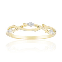 Gouden ring met Diamanten SI1 (G)