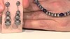 Zilveren halsketting met sodalietstenen (Desert Chic)