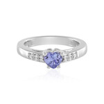 Anello in argento con Tanzanite
