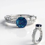 Anello in argento con Opale Mezezo