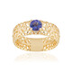 Gouden ring met een AAA tanzaniet (Ornaments by de Melo)