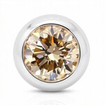 VS1 Argyle-Rose de France-Diamant-Goldanhänger (Annette)