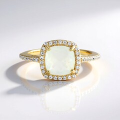 Anello in argento con Opale Paraiba