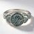 Bague en argent et Diamant fantaisie