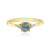 Anello in argento con Tanzanite (non riscaldata)