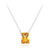 Collar en plata con Citrino