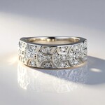 Anello in argento con Zircone