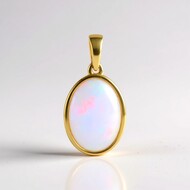 Pendentif en argent et Opale Welo
