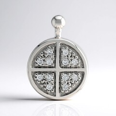 Accessorio in argento con Diamante SI1 (G)