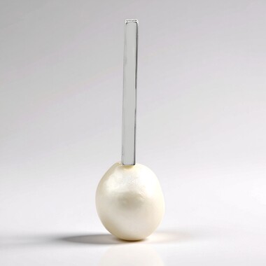 Colgante en plata con Perla Freshwater (MONOSONO COLLECTION)