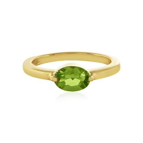 Anello in argento con Peridoto