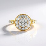 Anello in oro con Diamante SI2 (H) (de Melo Gold)