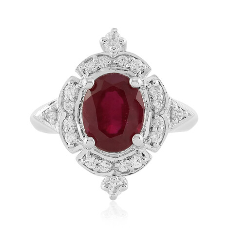 Madagascar Ruby Silver Ring