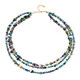 Collier en argent et Tanzanite