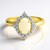 Anello in oro con Opale di Coober Pedy (Mark Tremonti)