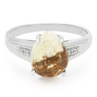 Bague en argent et Magnésite