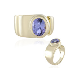 Anello in oro con Tanzanite
