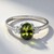 Anello in argento con Tormalina Cuprian